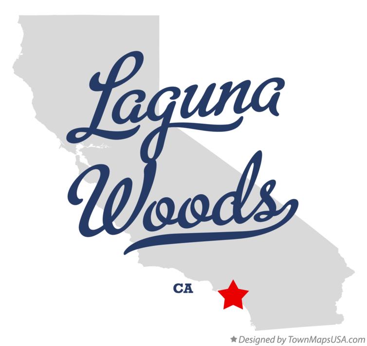 Map of Laguna Woods California CA