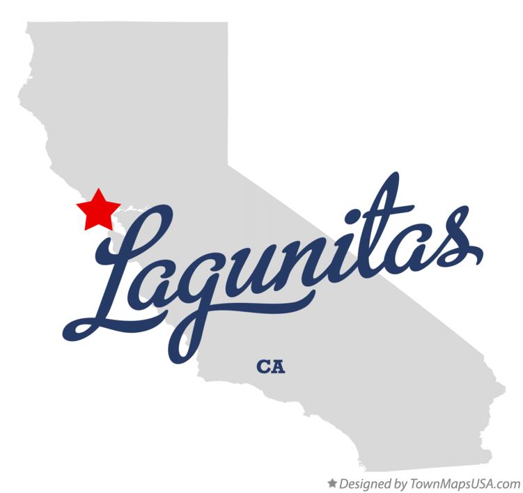 Map of Lagunitas California CA