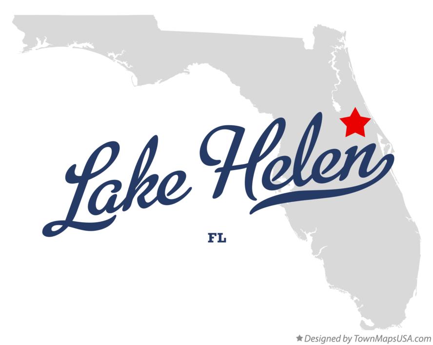 Map of Lake Helen Florida FL