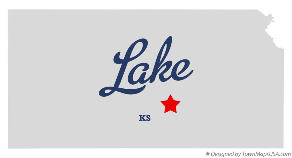 Map of Lake Kansas KS