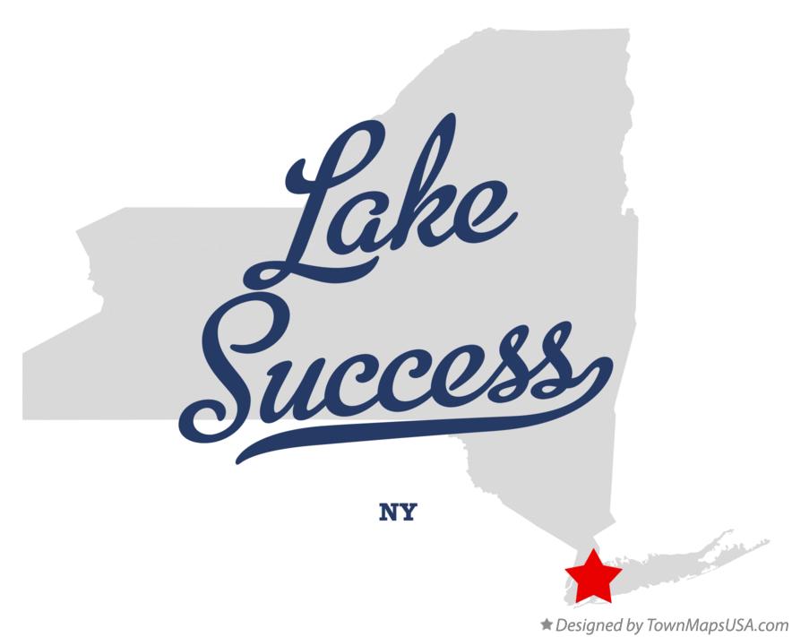 Map of Lake Success New York NY