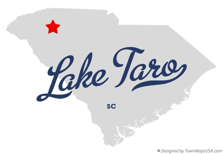 Map of Lake Taro South Carolina SC