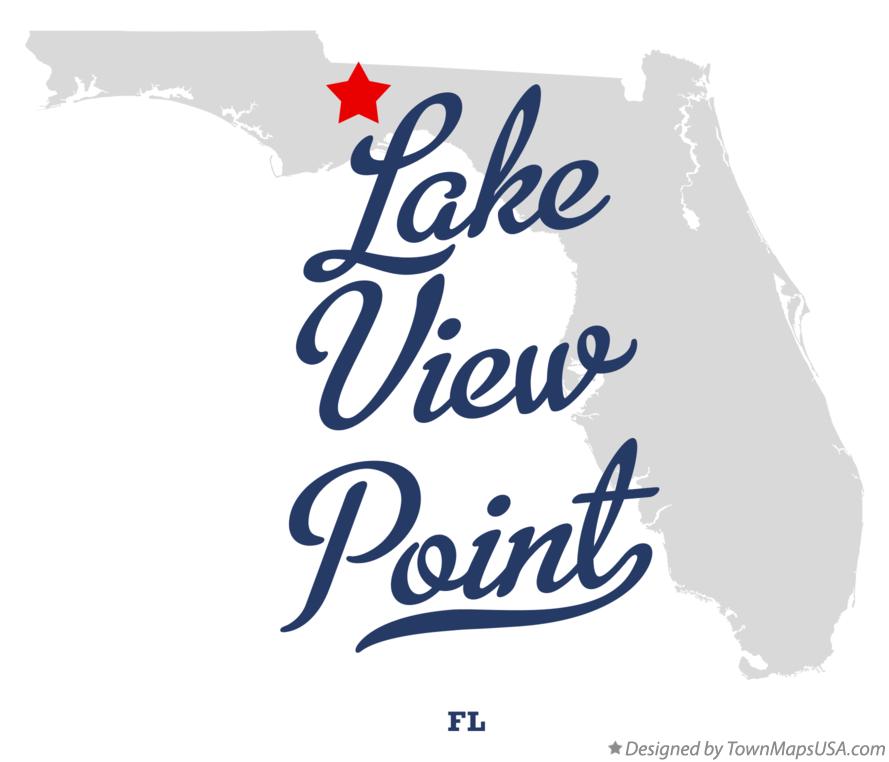 Map of Lake View Point Florida FL