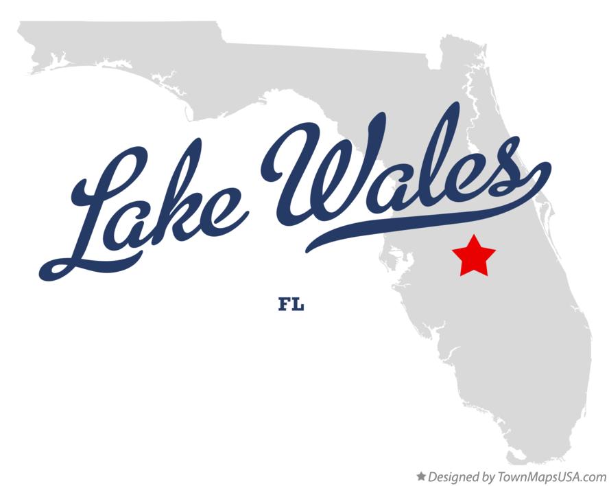 Map Of Lake Wales Fl Florida