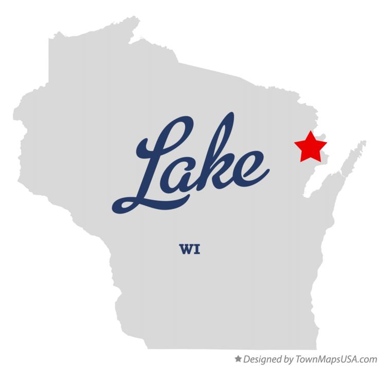 Map of Lake Wisconsin WI