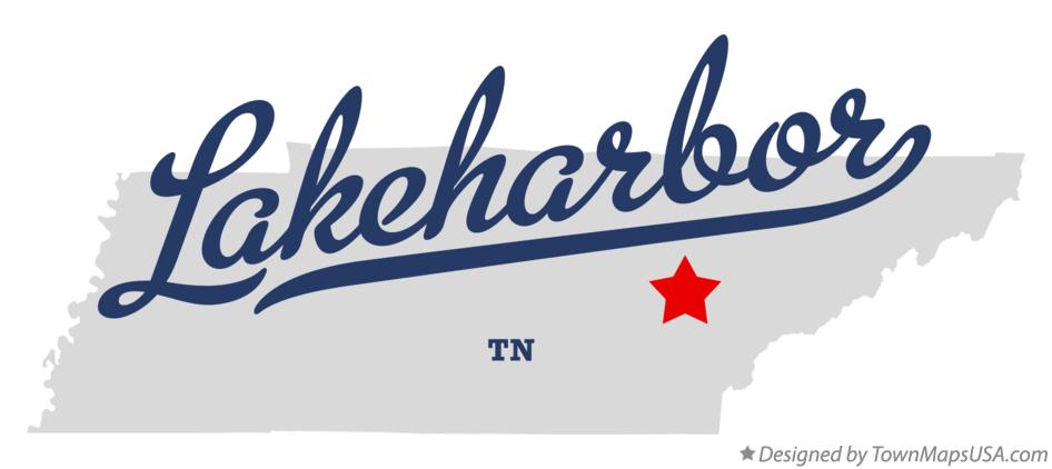 Map of Lakeharbor Tennessee TN