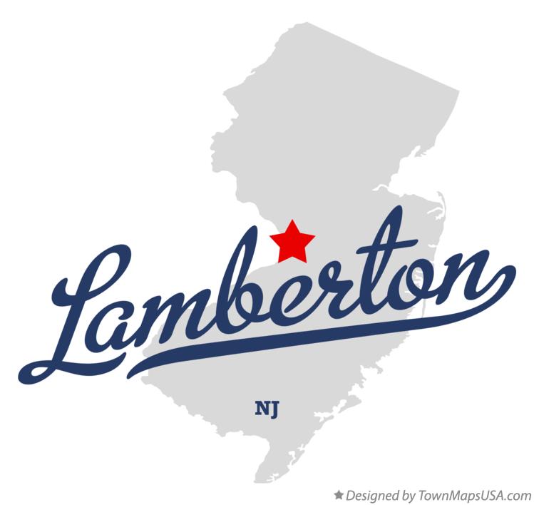 Map of Lamberton New Jersey NJ