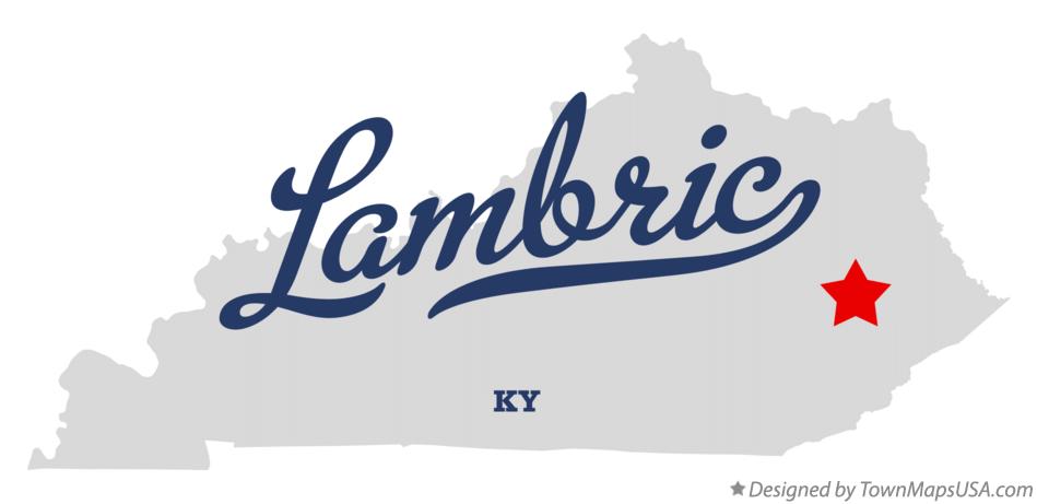 Map of Lambric Kentucky KY