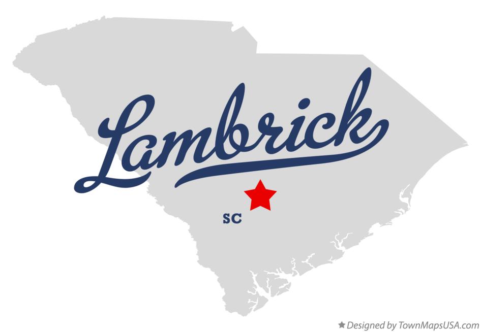 Map of Lambrick South Carolina SC