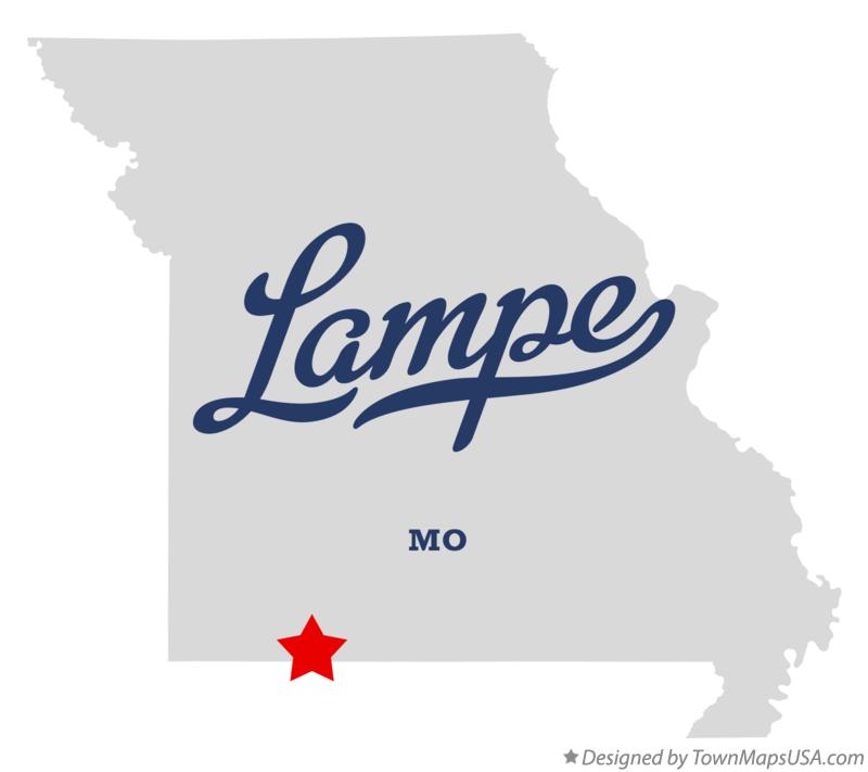 Map of Lampe Missouri MO