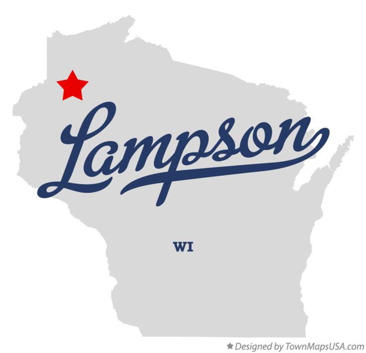 Map of Lampson Wisconsin WI