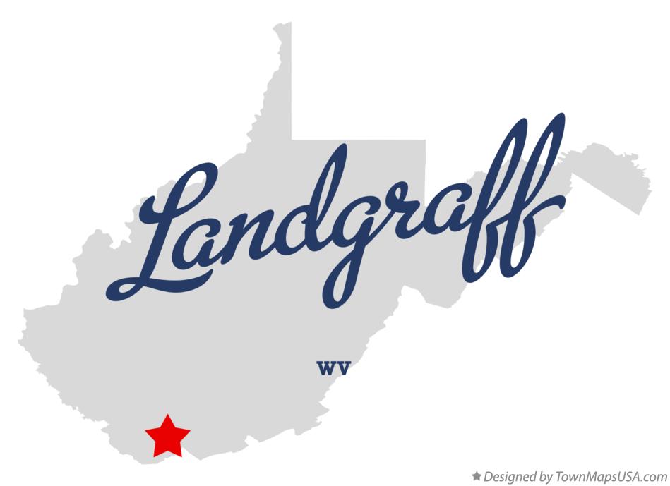 Map of Landgraff West Virginia WV