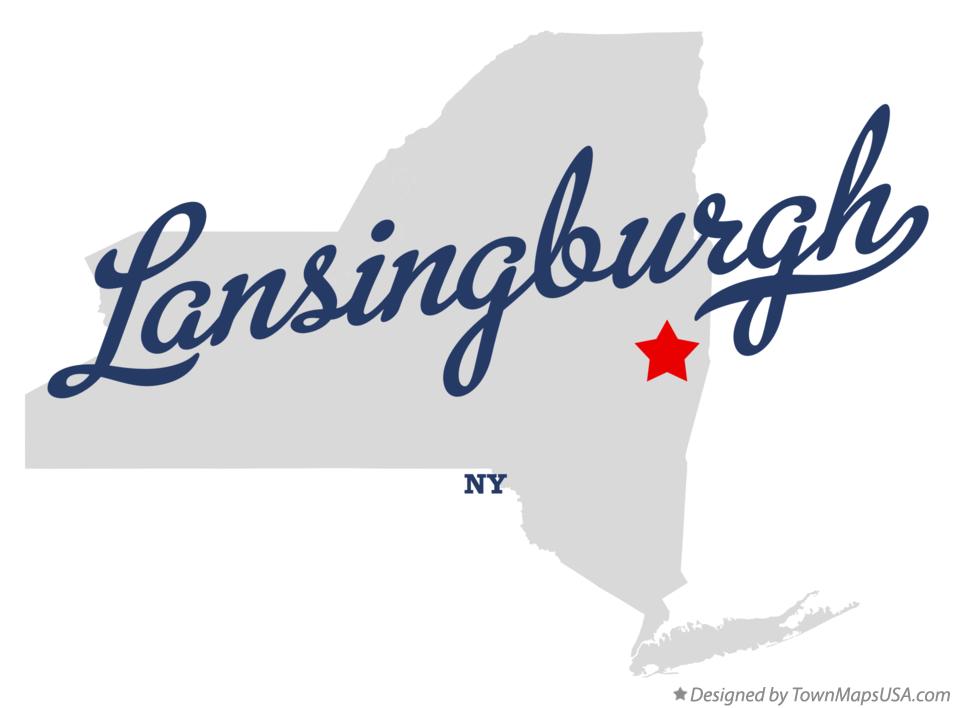 Map of Lansingburgh New York NY