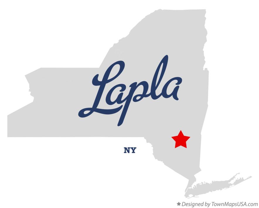 Map of Lapla New York NY