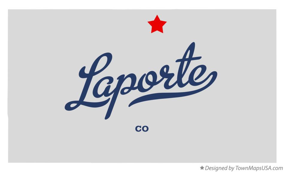 Map of Laporte Colorado CO