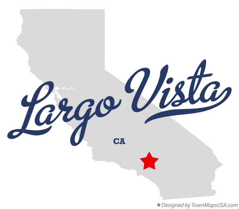 Map of Largo Vista California CA