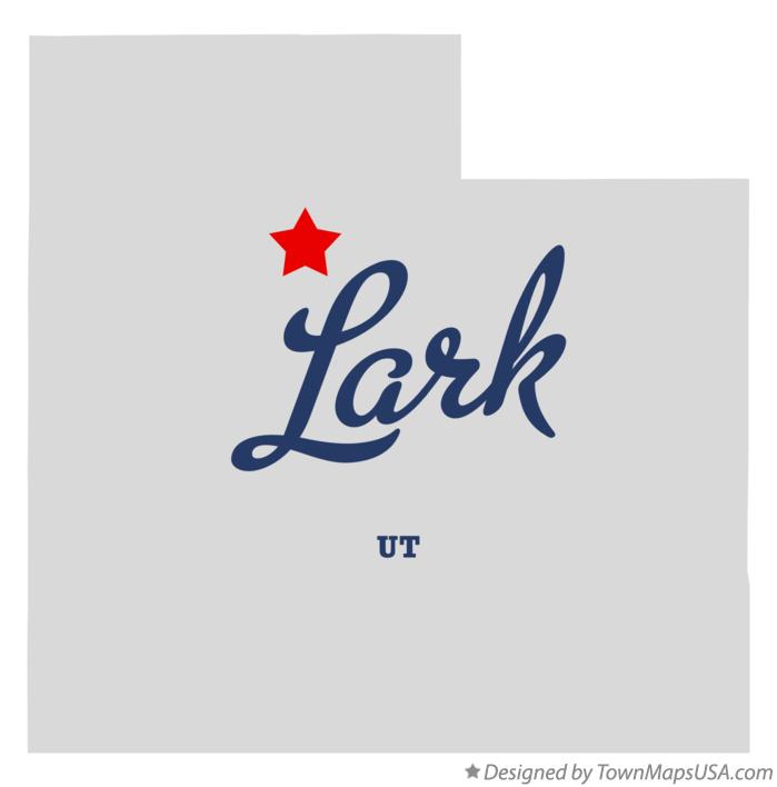 Map of Lark Utah UT