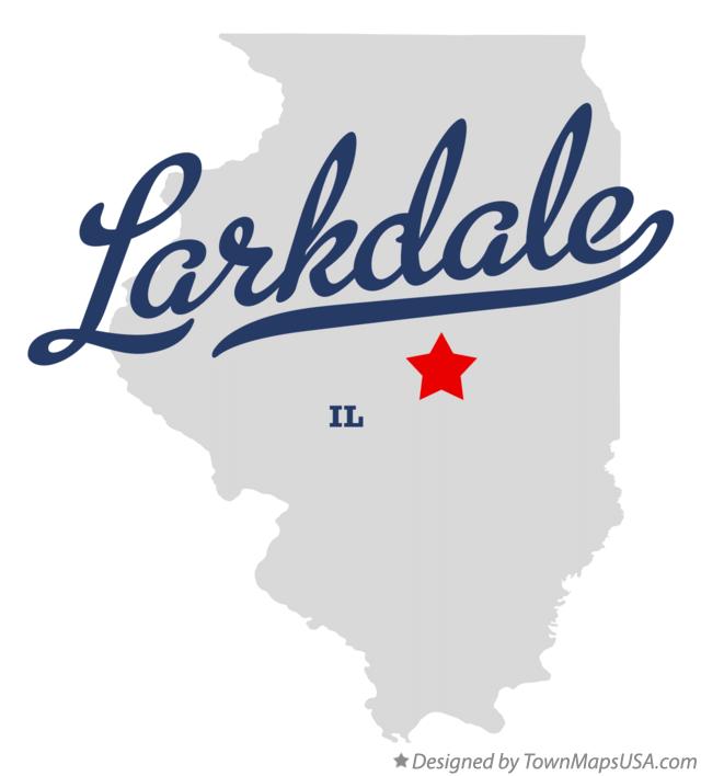 Map of Larkdale Illinois IL