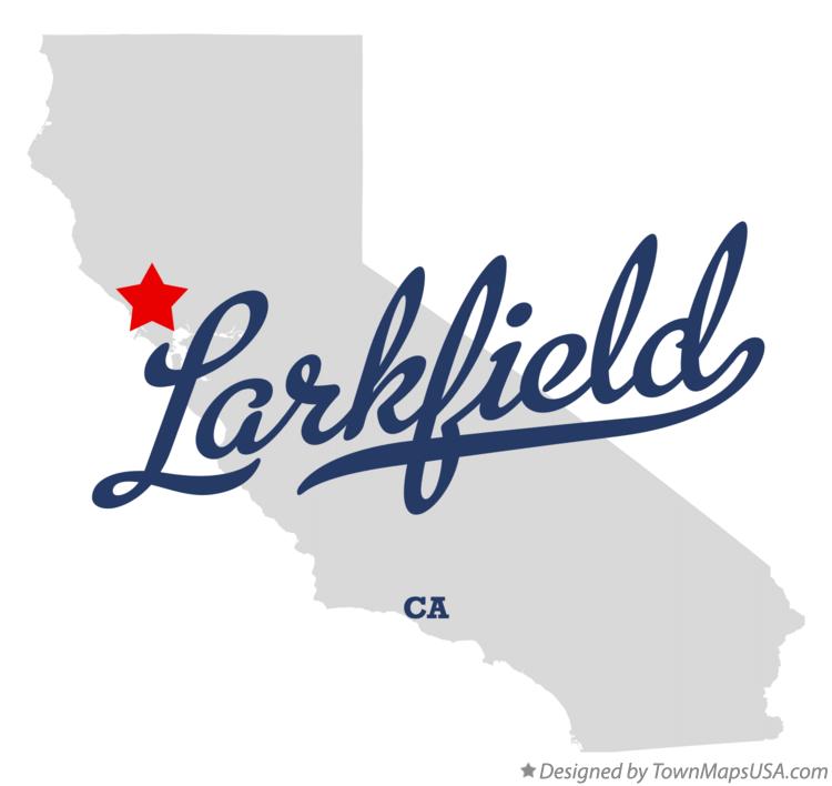 Map of Larkfield California CA