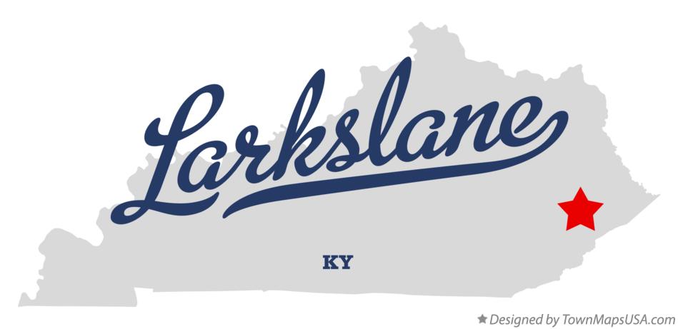 Map of Larkslane Kentucky KY