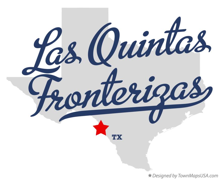 Map of Las Quintas Fronterizas Texas TX