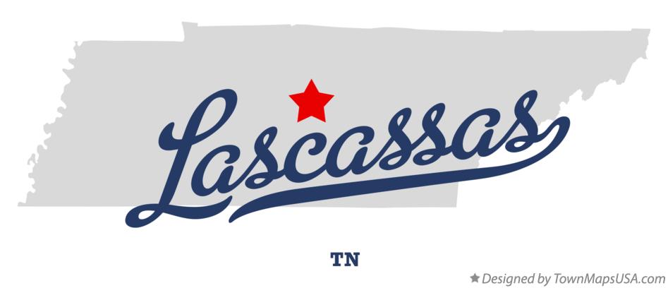 Map of Lascassas Tennessee TN