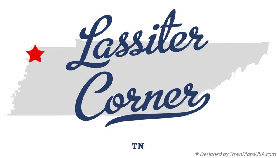 Map of Lassiter Corner Tennessee TN