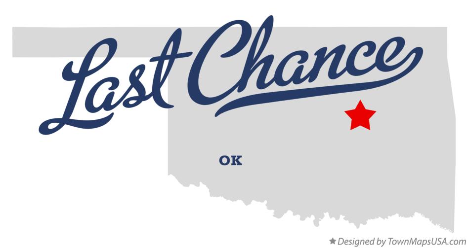 Map of Last Chance Oklahoma OK