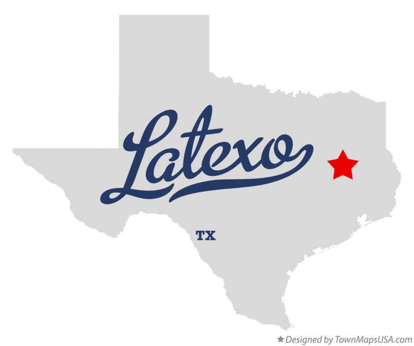 Map of Latexo Texas TX