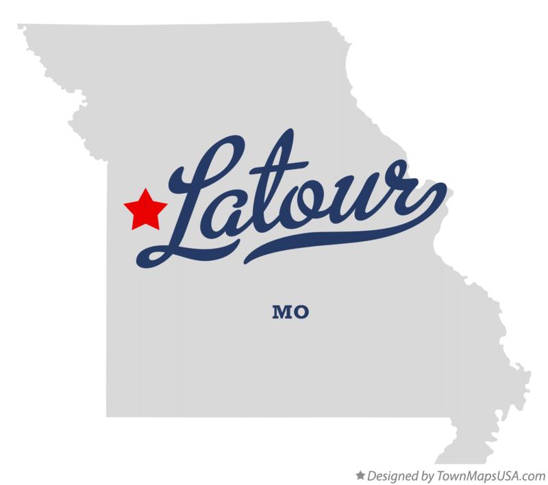 Map of Latour Missouri MO
