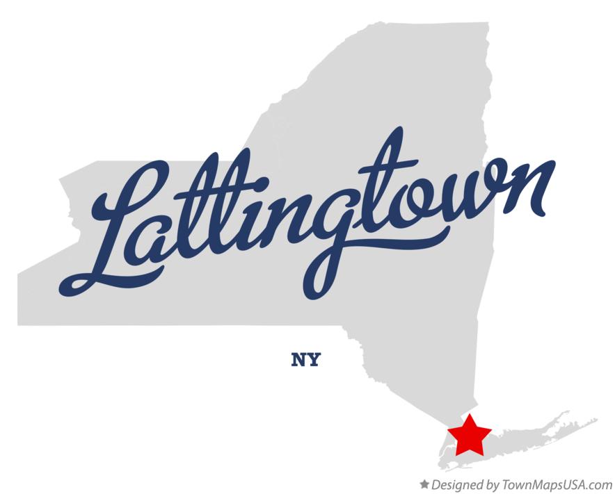 Map of Lattingtown New York NY