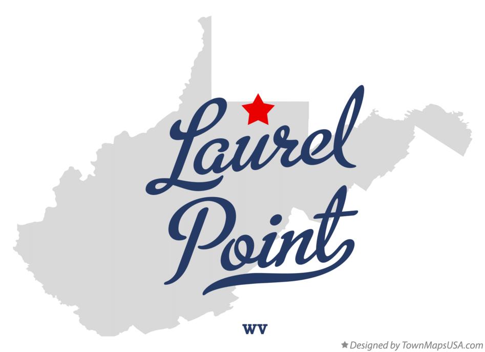 Map of Laurel Point West Virginia WV