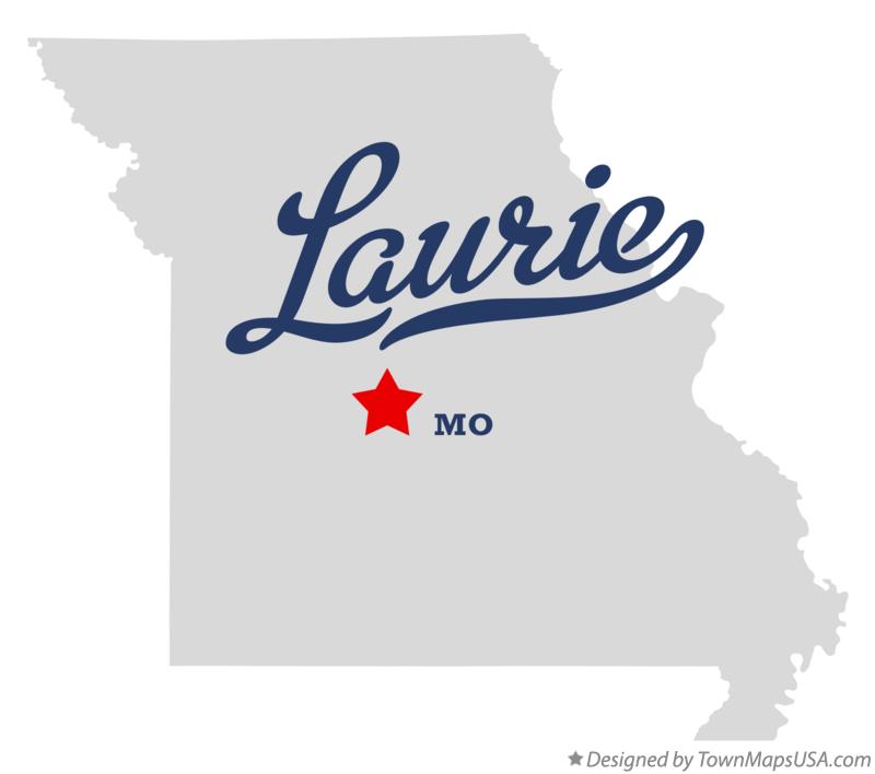 Map of Laurie Missouri MO