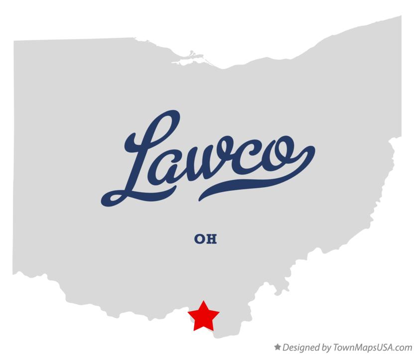 Map of Lawco Ohio OH