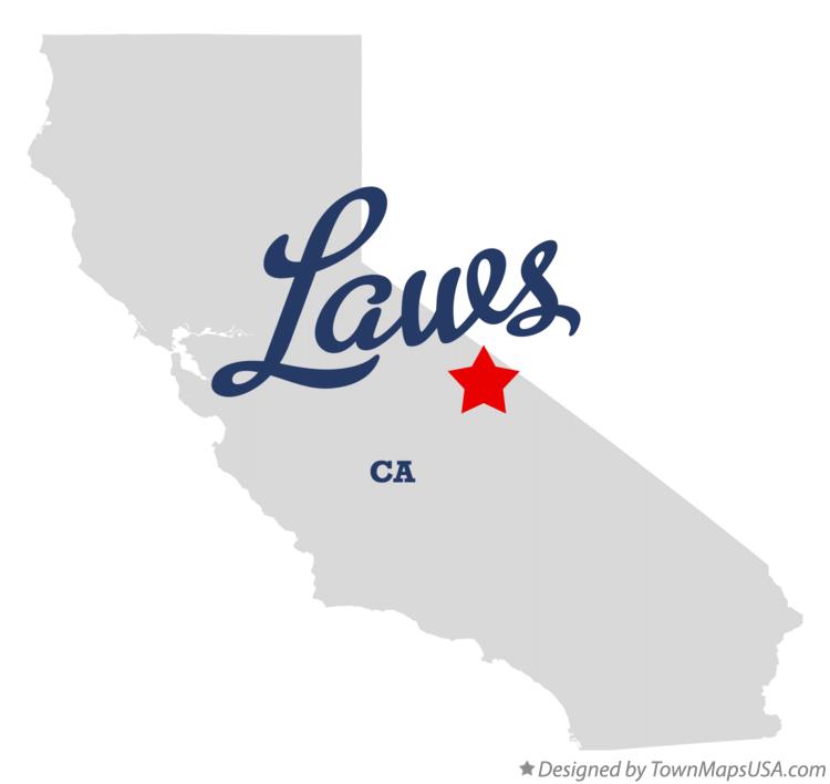 Map of Laws California CA