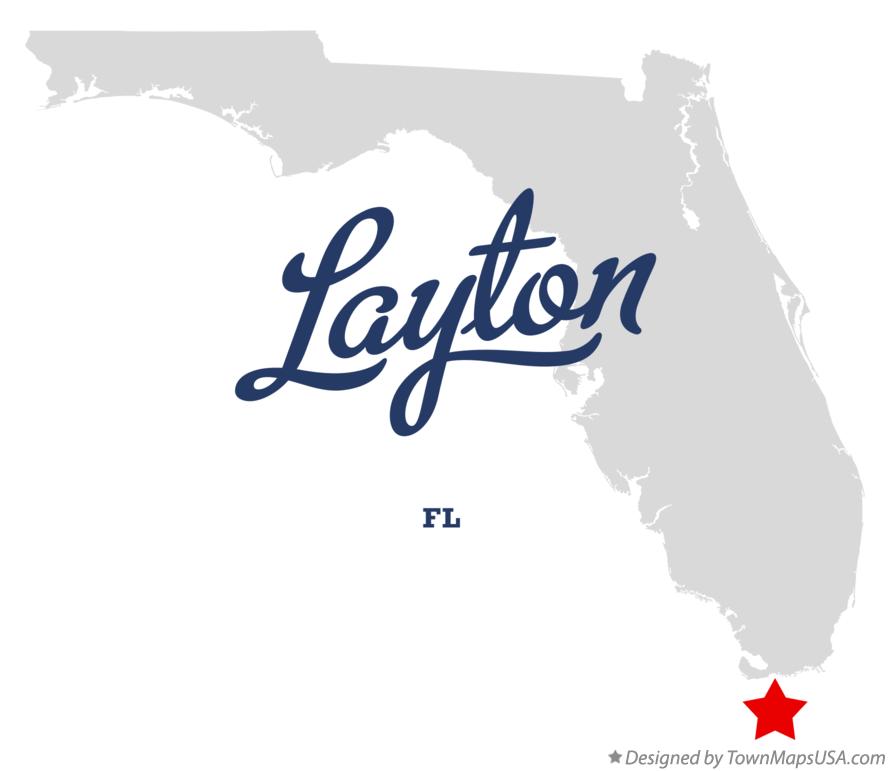 Map of Layton Florida FL