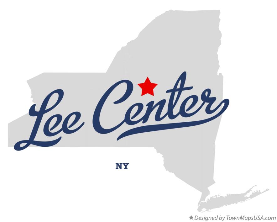 Map of Lee Center New York NY