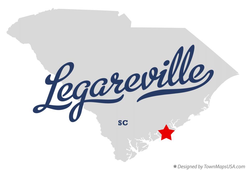 Map of Legareville South Carolina SC