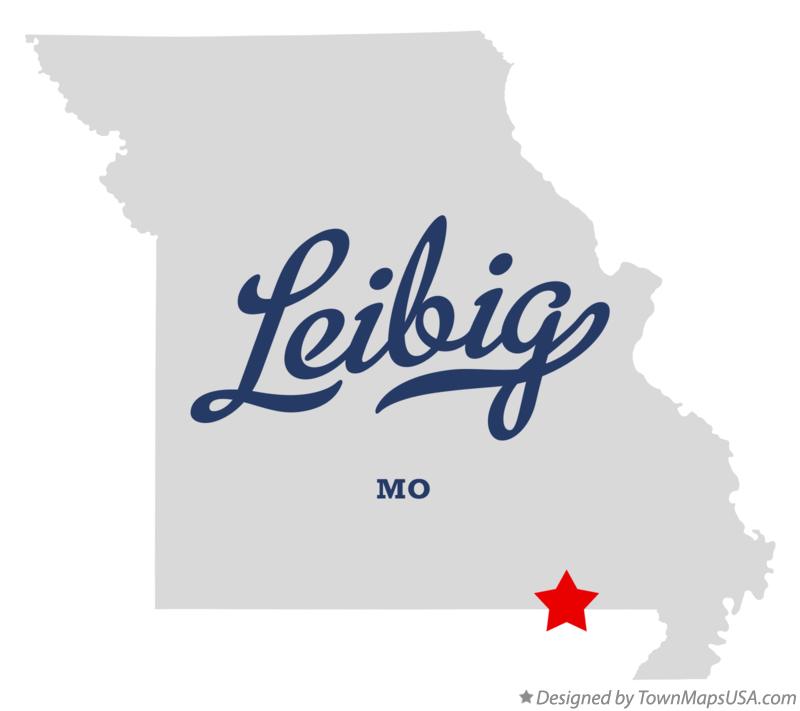 Map of Leibig Missouri MO
