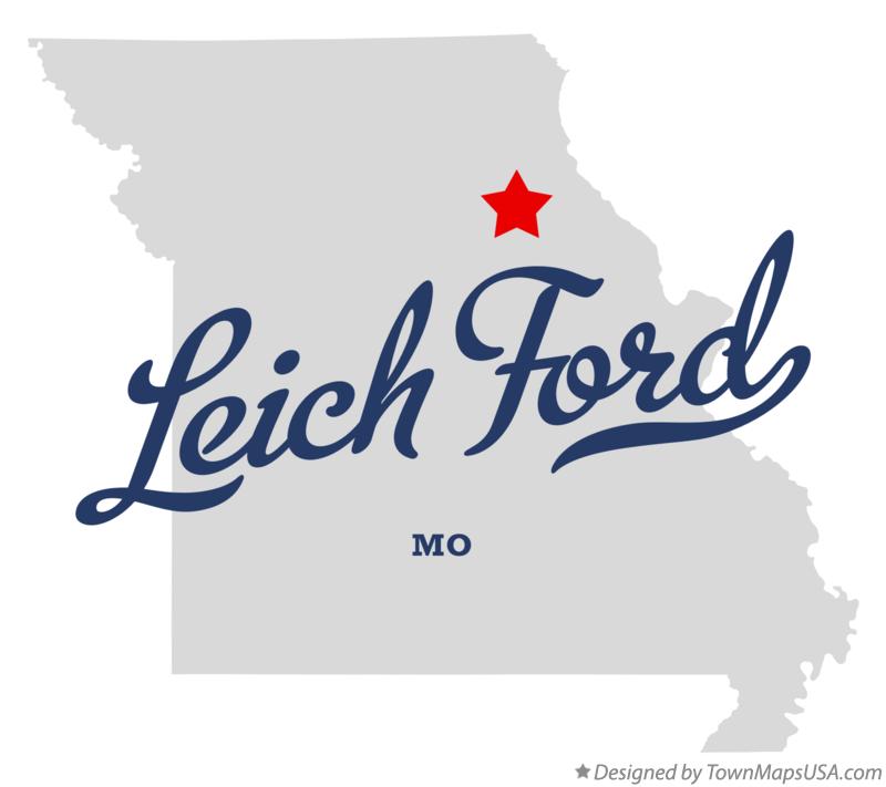 Map of Leich Ford Missouri MO