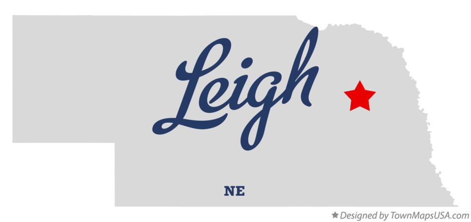 Map of Leigh Nebraska NE
