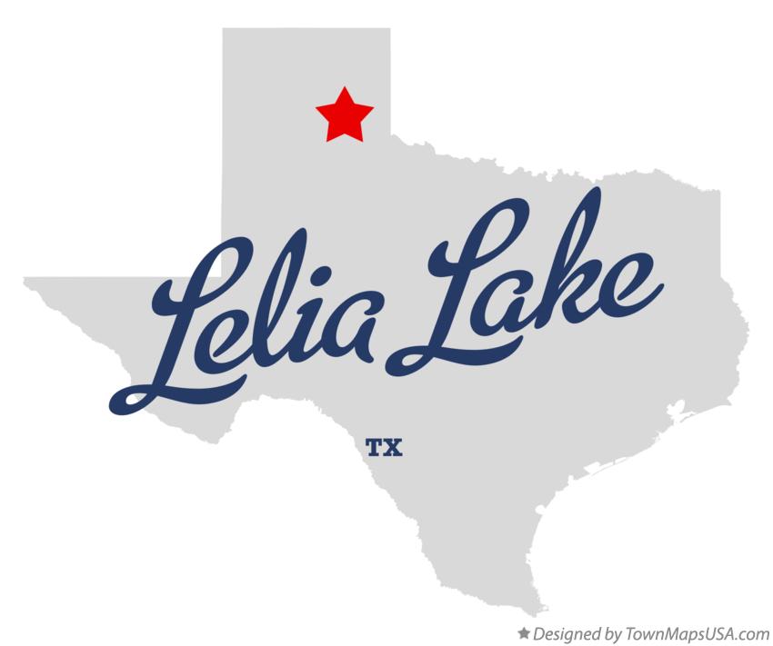 Map of Lelia Lake Texas TX