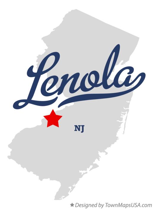 Map of Lenola New Jersey NJ