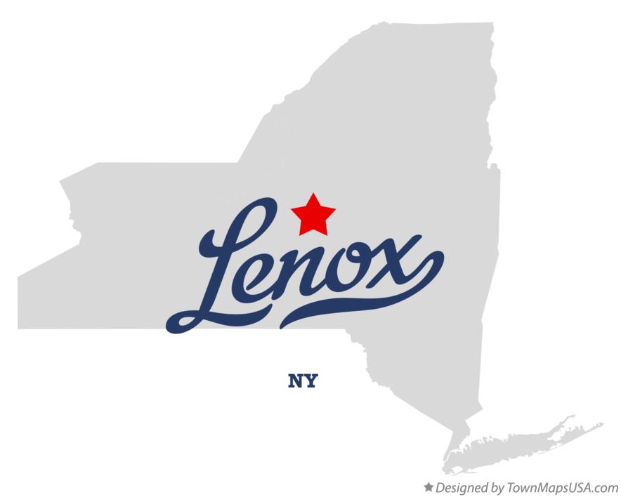 Map of Lenox New York NY