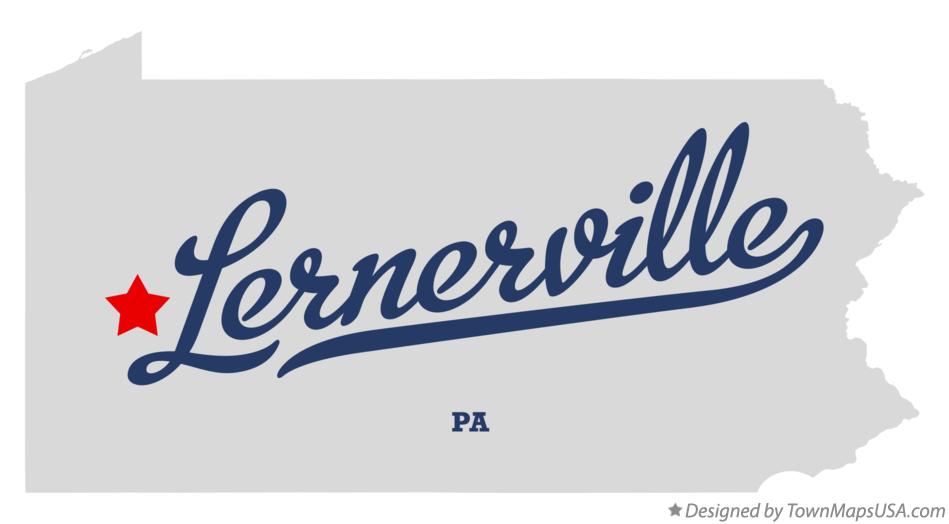 Map of Lernerville Pennsylvania PA