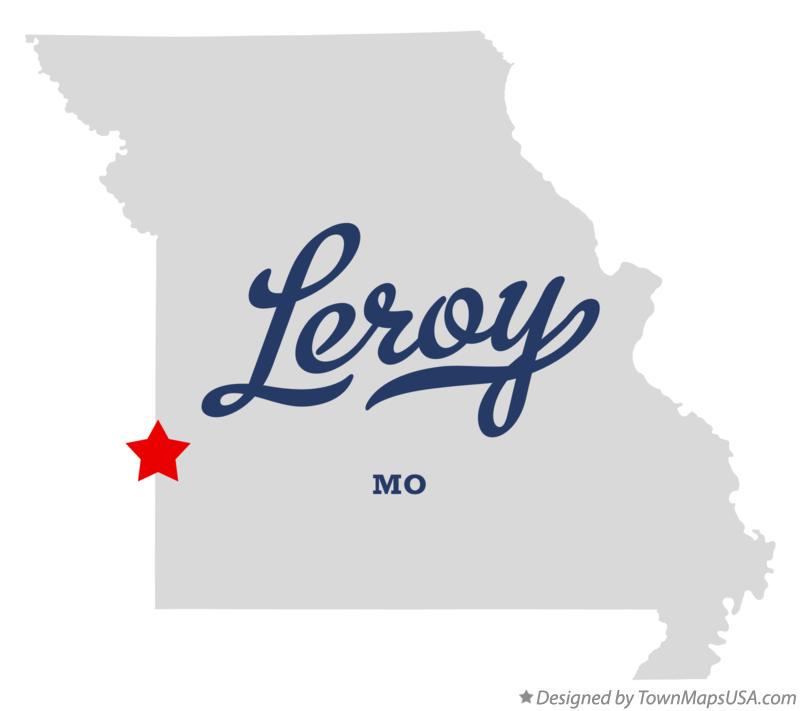 Map of Leroy Missouri MO