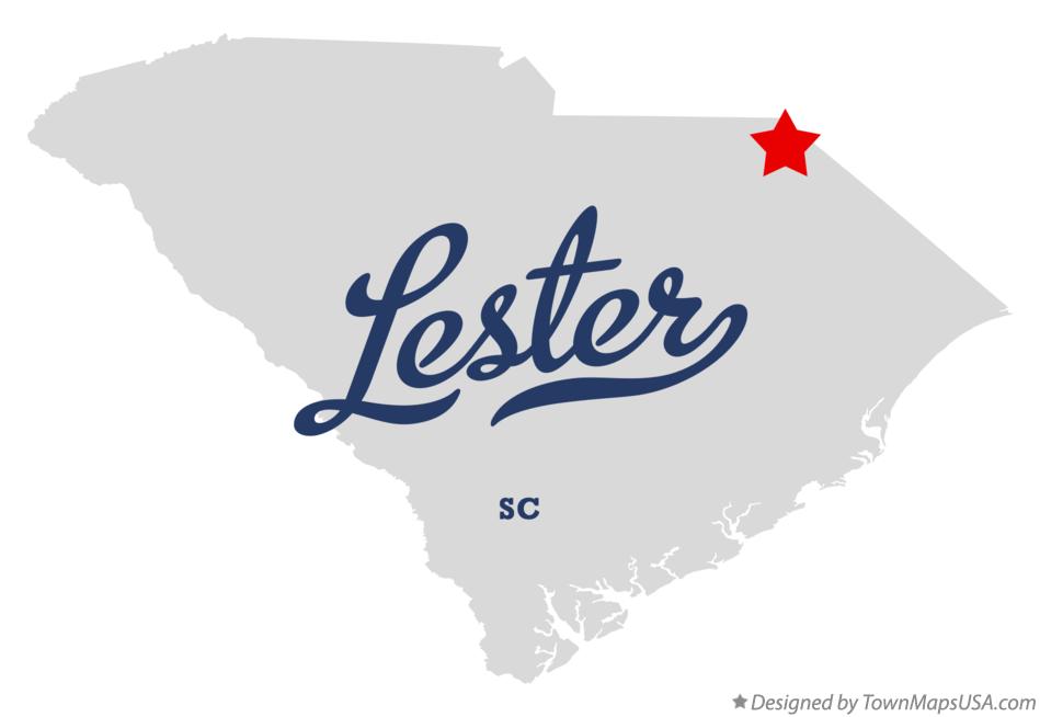 Map of Lester South Carolina SC