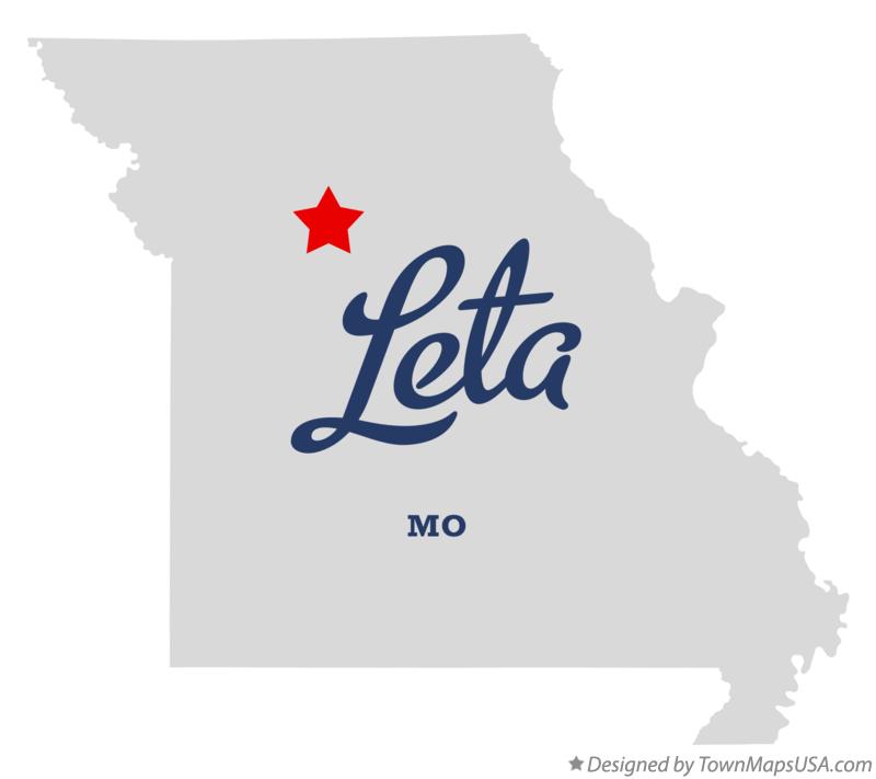 Map of Leta Missouri MO