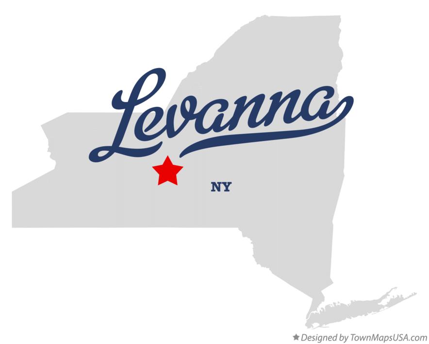 Map of Levanna New York NY