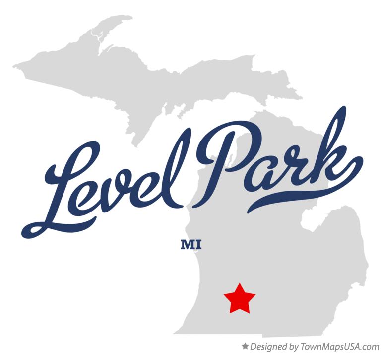 Map of Level Park Michigan MI